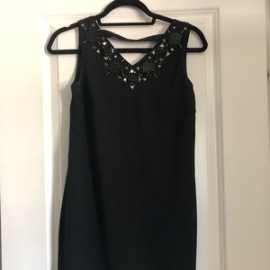 Black dress with sparkles on the front and back